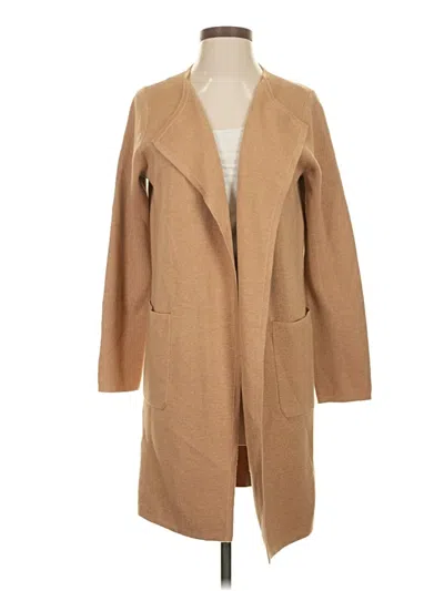 Pre-owned Jcrew Coat In Tan