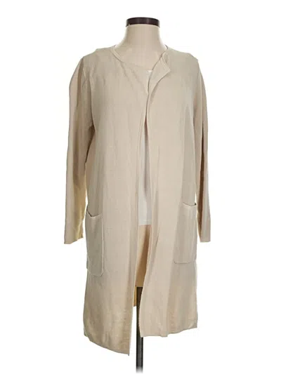 Pre-owned Jcrew Coat In Tan