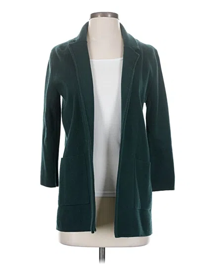 Pre-owned Jcrew Coat In Teal