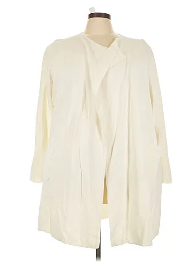 Pre-owned Jcrew Coat In White