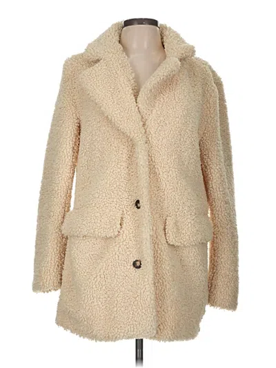 Pre-owned Jcrew Coat In White
