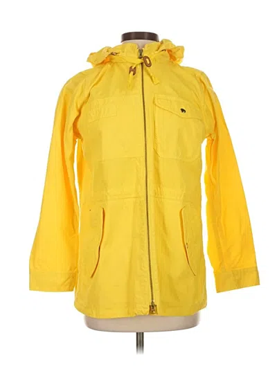 Pre-owned Jcrew Coat In Yellow