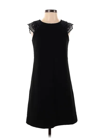 Pre-owned Jcrew Cocktail Dress In Black