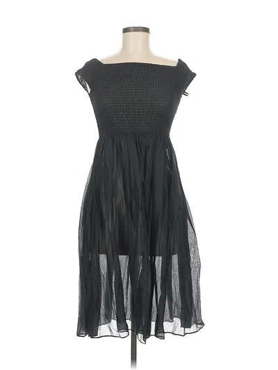 Pre-owned Jcrew Cocktail Dress In Black