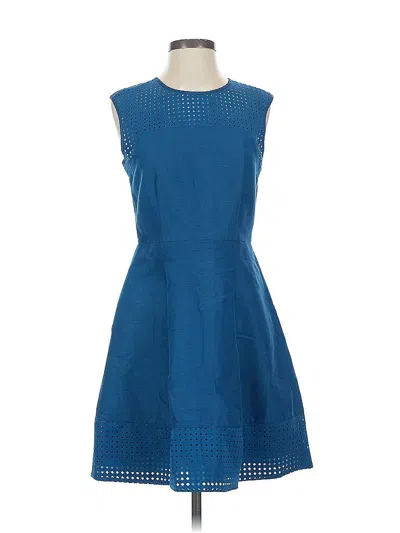 Pre-owned Jcrew Cocktail Dress In Blue