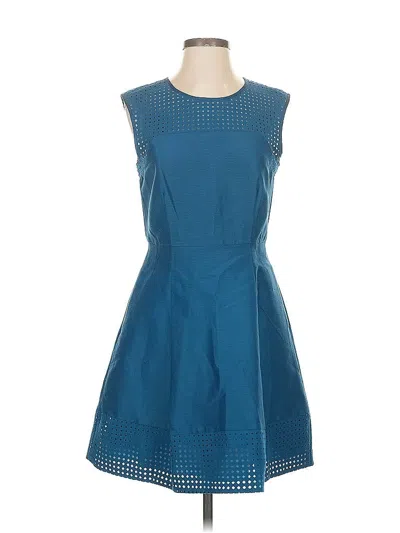 Pre-owned Jcrew Cocktail Dress In Blue