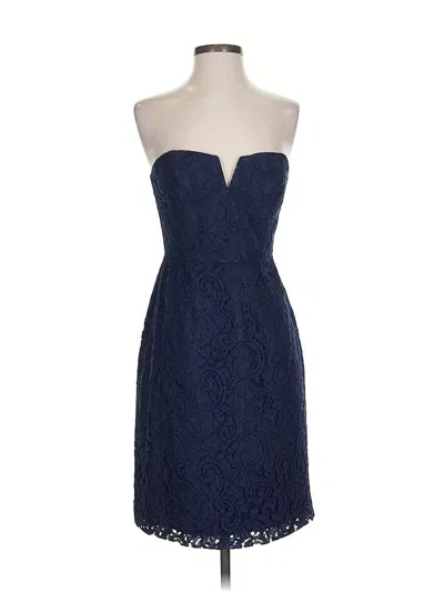 Pre-owned Jcrew Cocktail Dress In Blue