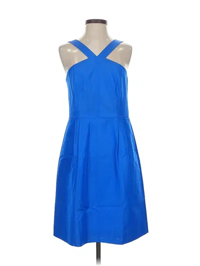 Pre-owned Jcrew Cocktail Dress In Blue