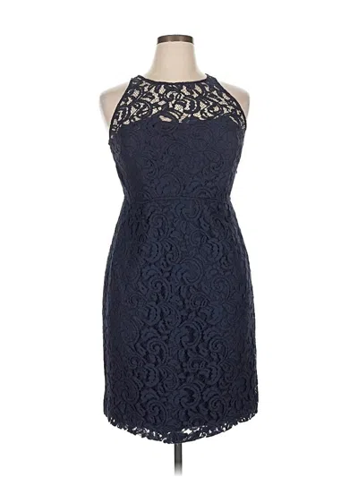 Pre-owned Jcrew Cocktail Dress In Blue