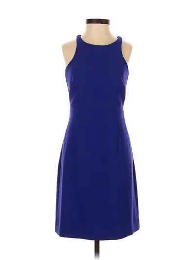 Pre-owned Jcrew Cocktail Dress In Blue