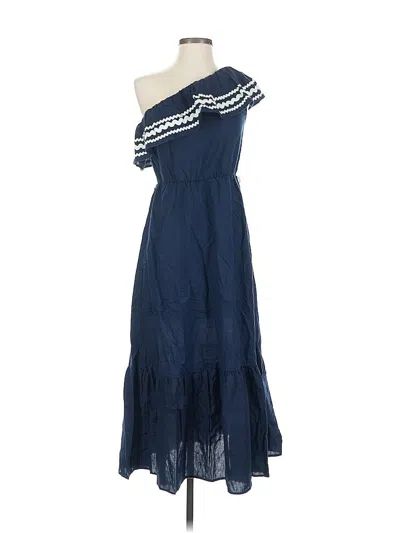 Pre-owned Jcrew Cocktail Dress In Blue