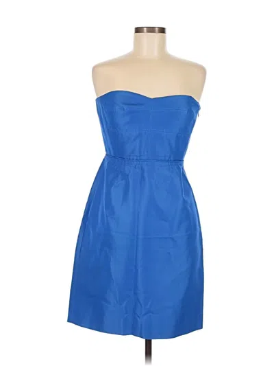 Pre-owned Jcrew Cocktail Dress In Blue