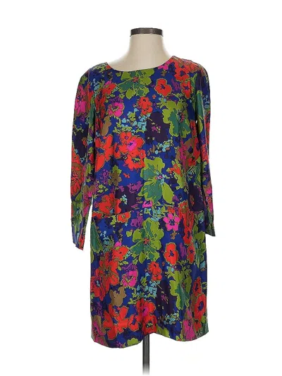 Pre-owned Jcrew Cocktail Dress In Blue
