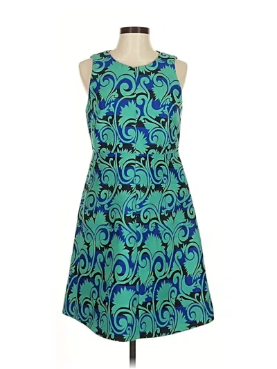 Pre-owned Jcrew Cocktail Dress In Blue