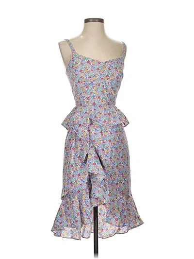 Pre-owned Jcrew Cocktail Dress In Blue