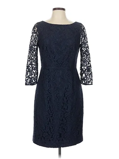 Pre-owned Jcrew Cocktail Dress In Blue