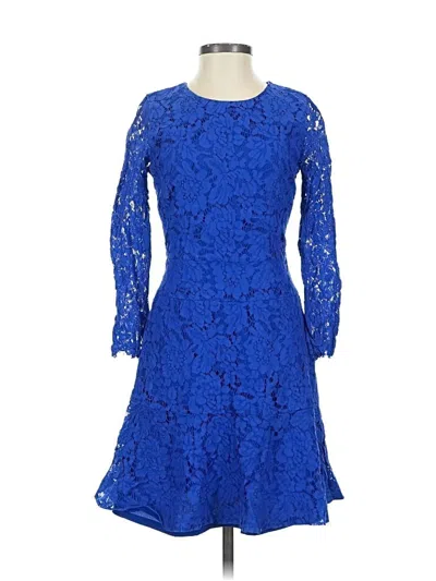 Pre-owned Jcrew Cocktail Dress In Blue
