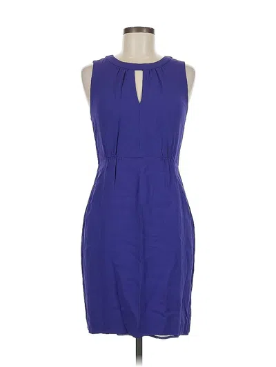 Pre-owned Jcrew Cocktail Dress In Blue