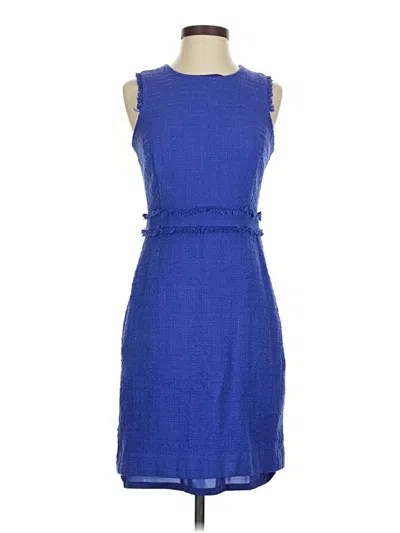 Pre-owned Jcrew Cocktail Dress In Blue