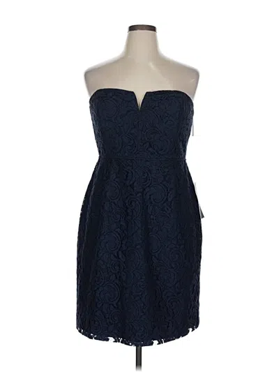 Pre-owned Jcrew Cocktail Dress In Blue
