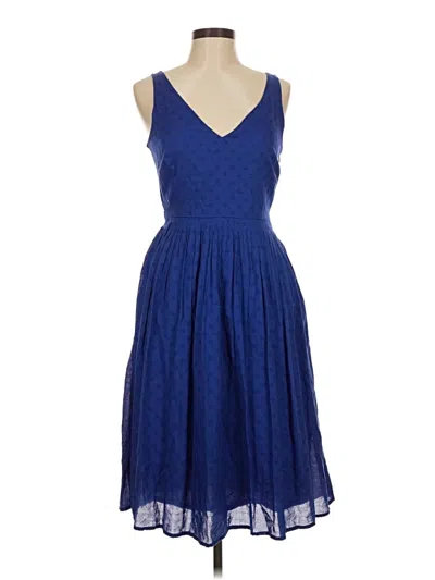 Pre-owned Jcrew Cocktail Dress In Blue