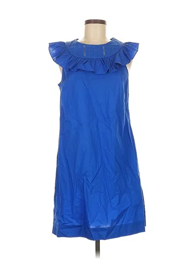 Pre-owned Jcrew Cocktail Dress In Blue