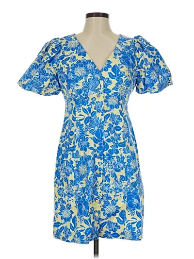 Pre-owned Jcrew Cocktail Dress In Blue