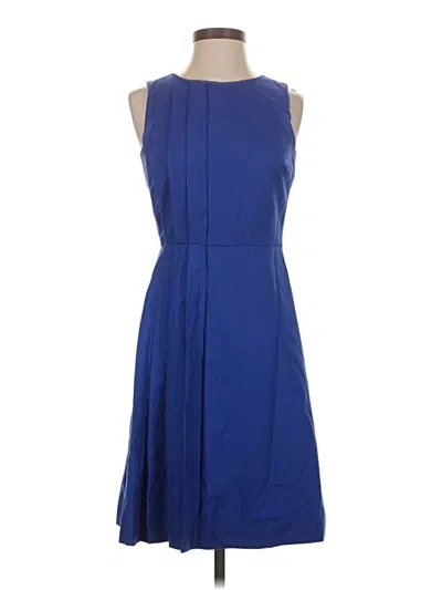 Pre-owned Jcrew Cocktail Dress In Blue