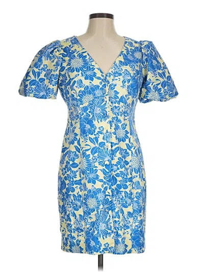 Pre-owned Jcrew Cocktail Dress In Blue