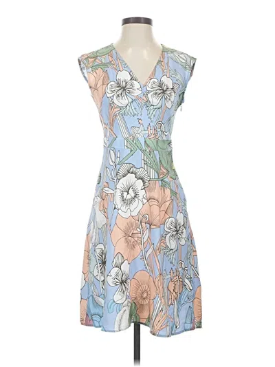 Pre-owned Jcrew Cocktail Dress In Blue