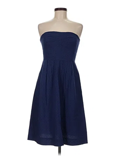 Pre-owned Jcrew Cocktail Dress In Blue