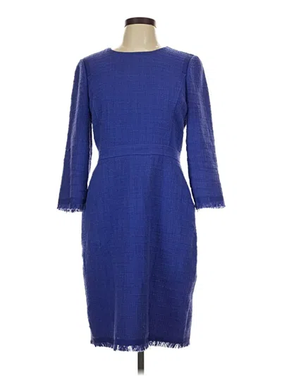 Pre-owned Jcrew Cocktail Dress In Blue