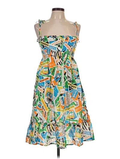 Pre-owned Jcrew Cocktail Dress In Blue