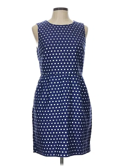 Pre-owned Jcrew Cocktail Dress In Blue