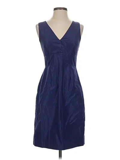 Jcrew Cocktail Dress In Blue