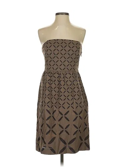 Pre-owned Jcrew Cocktail Dress In Brown
