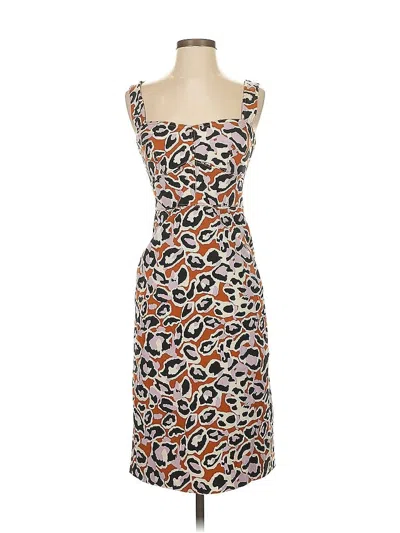 Pre-owned Jcrew Cocktail Dress In Brown
