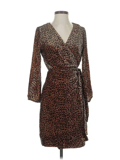 Pre-owned Jcrew Cocktail Dress In Brown
