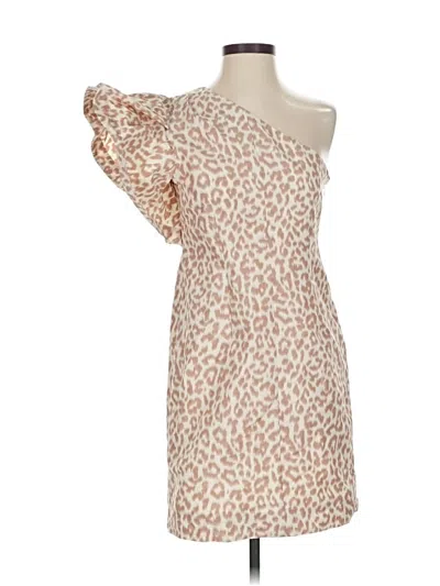 Pre-owned Jcrew Cocktail Dress In Brown