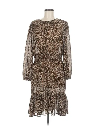 Pre-owned Jcrew Cocktail Dress In Brown