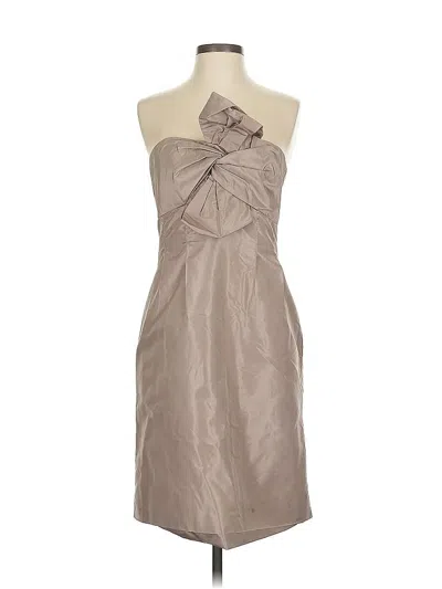 Pre-owned Jcrew Cocktail Dress In Brown