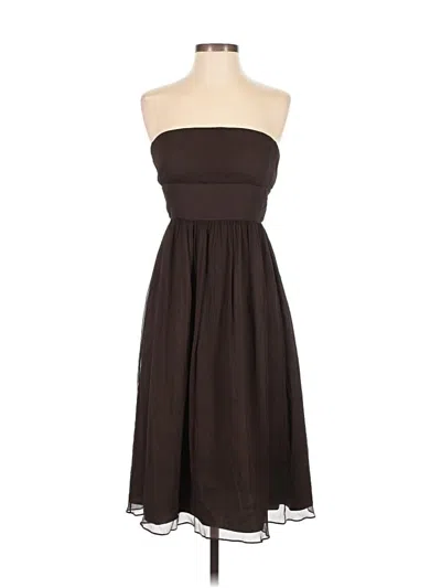 Pre-owned Jcrew Cocktail Dress In Brown