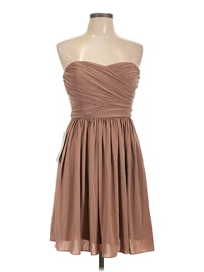 Jcrew Cocktail Dress In Brown