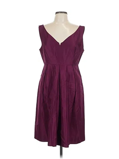 Pre-owned Jcrew Cocktail Dress In Burgundy