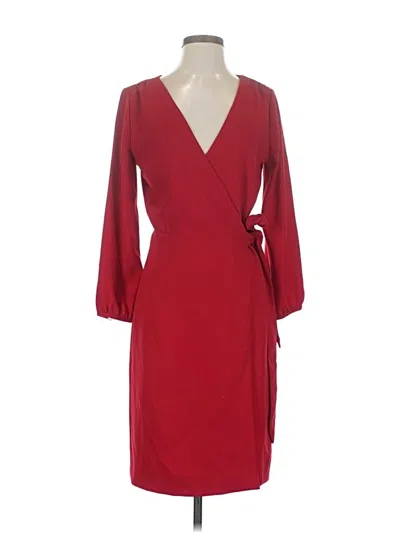 Pre-owned Jcrew Cocktail Dress In Burgundy