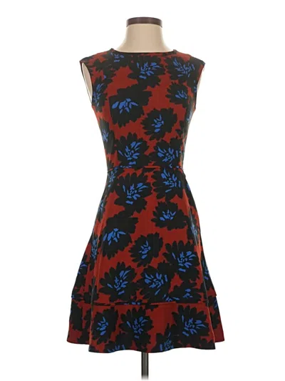 Pre-owned Jcrew Cocktail Dress In Burgundy