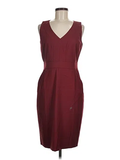 Pre-owned Jcrew Cocktail Dress In Burgundy