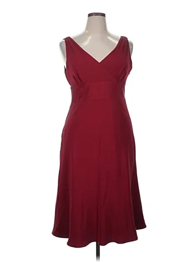 Pre-owned Jcrew Cocktail Dress In Burgundy