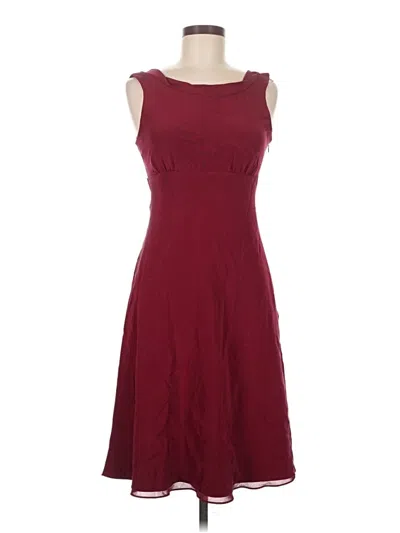 Pre-owned Jcrew Cocktail Dress In Burgundy