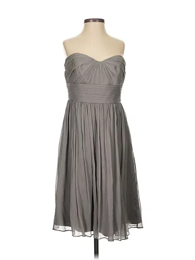 Pre-owned Jcrew Cocktail Dress In Gray